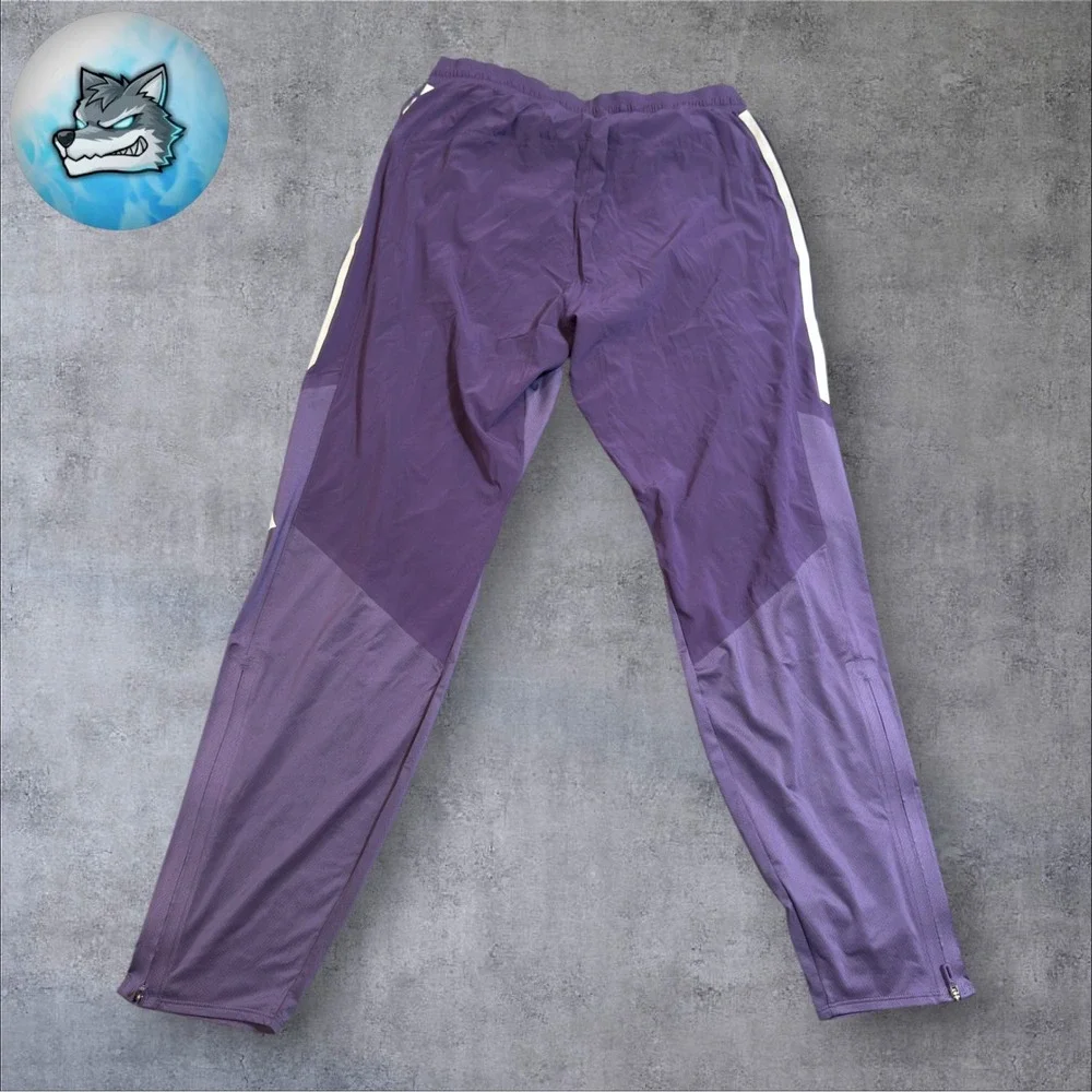 Adidas Mens Pro Elite 2025 Promo Running Pants Size Large Aurora Plum JP3797 NEW